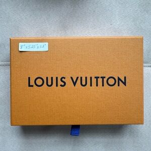 Louis Vuitton Authentic Drawer Style Box - Orange 8 x 5.25 x 1.2